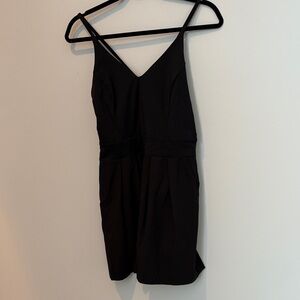 HALARA Black Sleeveless Jumpsuit
